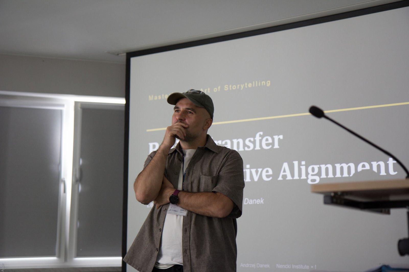 Andrzej Danek during a Belief Transfer session at SPARK Poland